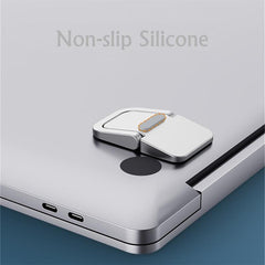 2pcs Laptop Stand Keyboard Riser Portable Aluminum Mini