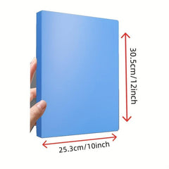 4 Ring Binder Covers Folder D Clip A4 Document Organizer Transparent Binder