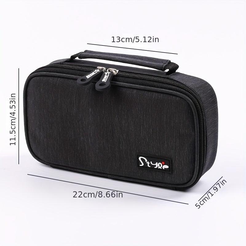 Canvas Pencil Case for Students - Stylish and Spacious