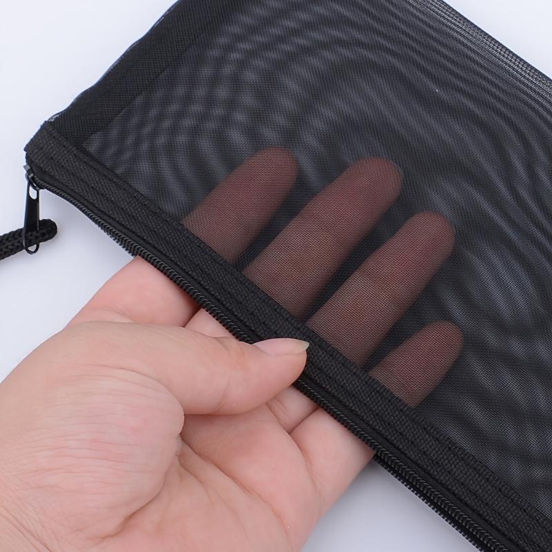 Portable Mesh Pencil Bag for Students & Adults