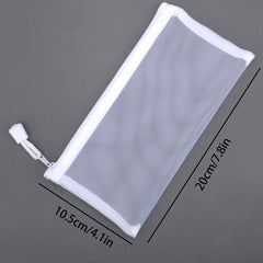 Portable Mesh Pencil Bag for Students & Adults