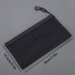 Portable Mesh Pencil Bag for Students & Adults