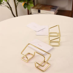 Metal Business Card Holder Desktop Storage Box