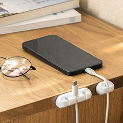 Desktop Cable Organizer Data Cable Storage Buckle