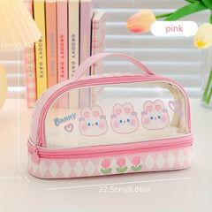 Cartoon Pencil Case for Junior High School Students
