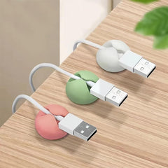 3 Pack Desktop Cable Managers - Organize Cables in Style