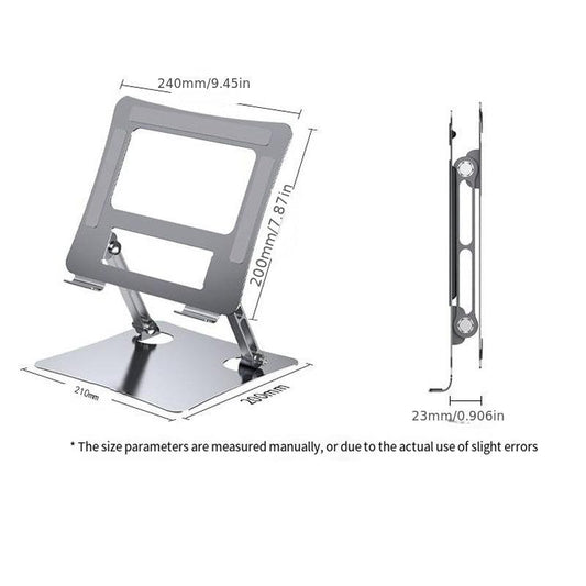 Adjustable Foldable Laptop Stand Aluminum Bracket Laptop Support