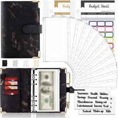 A6 Marble Print Journal Set - Stay Organized & Stylish