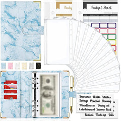 A6 Marble Print Journal Set - Stay Organized & Stylish