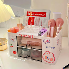 Drawer Layer Stationery Storage Box - No Stickers