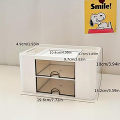 Drawer Layer Stationery Storage Box - No Stickers