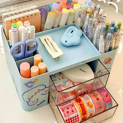 Drawer Layer Stationery Storage Box - No Stickers