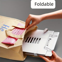 Adjustable Metal Lesson Book Clip Reading Bookshelf