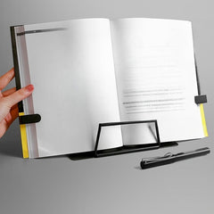 Adjustable Metal Lesson Book Clip Reading Bookshelf