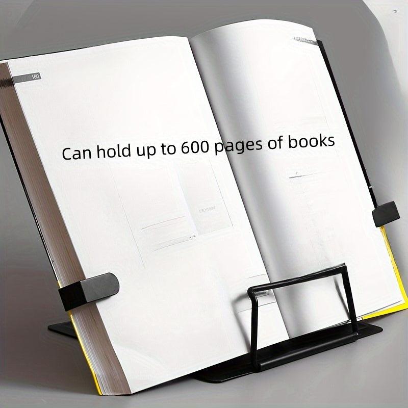 Adjustable Metal Lesson Book Clip Reading Bookshelf