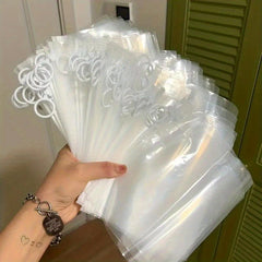 Thick Zipper Bags Stationery Storage Travel Cosmetic Transparent Storage