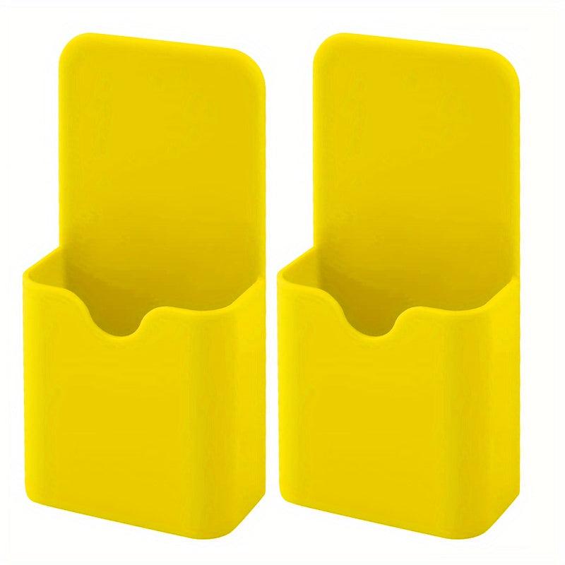 2pcs Magnetic Pen Marker Holders S Size Organizer for Refrigerator Whiteboard