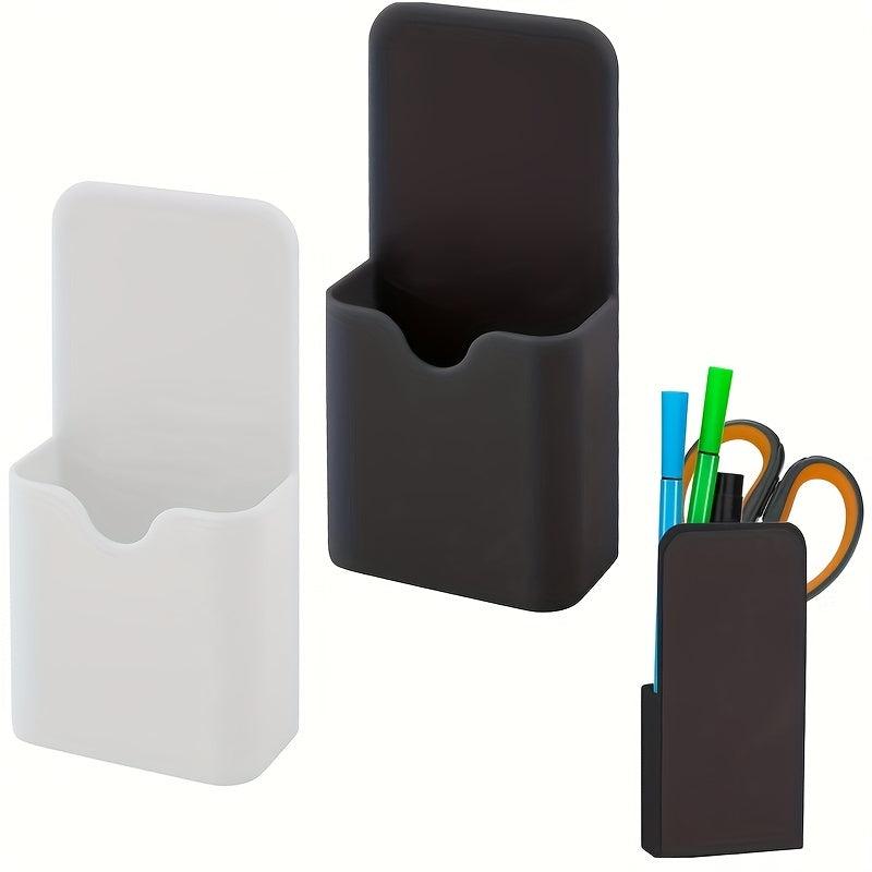 2pcs Magnetic Pen Marker Holders S Size Organizer for Refrigerator Whiteboard