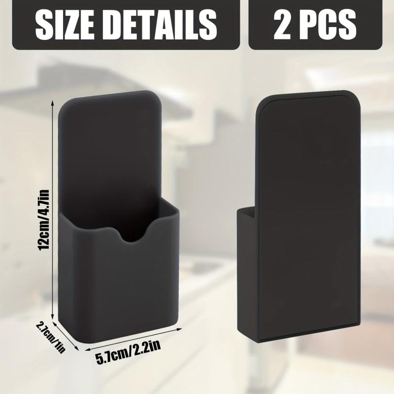 2pcs Magnetic Pen Marker Holders S Size Organizer for Refrigerator Whiteboard