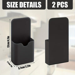 2pcs Magnetic Pen Marker Holders S Size Organizer for Refrigerator Whiteboard