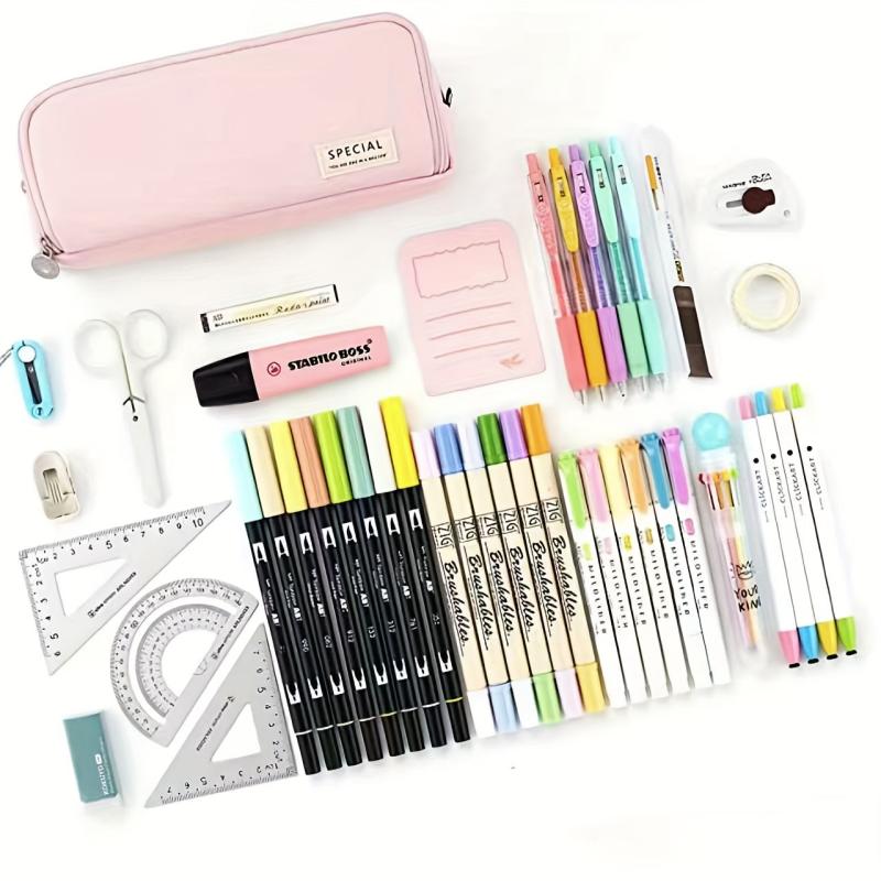 Large Capacity Pencil Case for Students, Multifunctional
