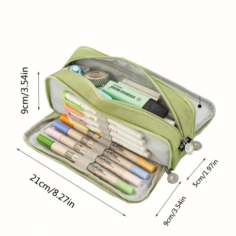 Large Capacity Pencil Case for Students, Multifunctional
