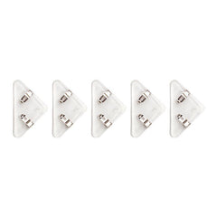 5pcs Transparent File Corner Clip