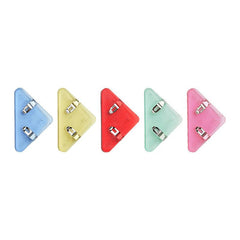 5pcs Transparent File Corner Clip