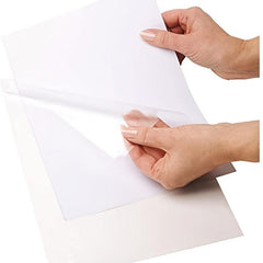 30pcs A4 Document Protection Bags Flat Folder Top & Side Open