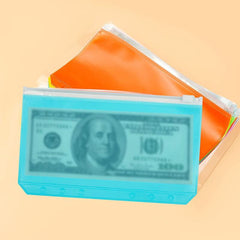12pcs A6 Binder PVC Pocket Notebook Colorful Waterproof Zipper Folders