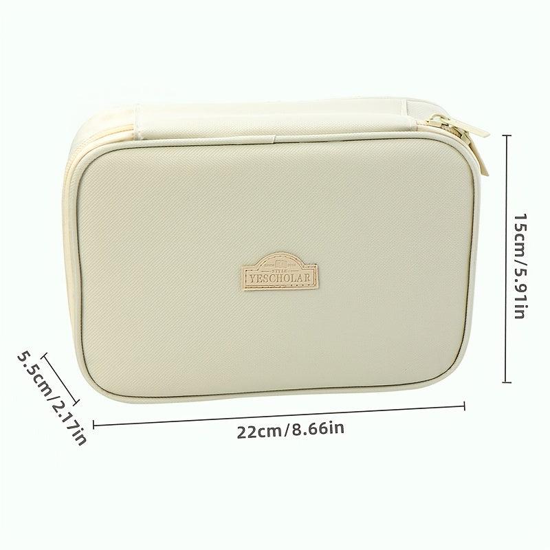 Large Capacity Pencil Case Handheld Stationery Bag for Office School