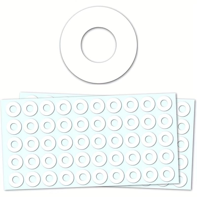 Adhesive Hole Reinforcement Stickers for Loose Leaf Books