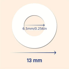 Adhesive Hole Reinforcement Stickers for Loose Leaf Books