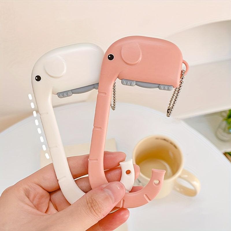 MOHAMM 2pcs Hanging Desk Hook For Student Schoolbag Punch Organizer