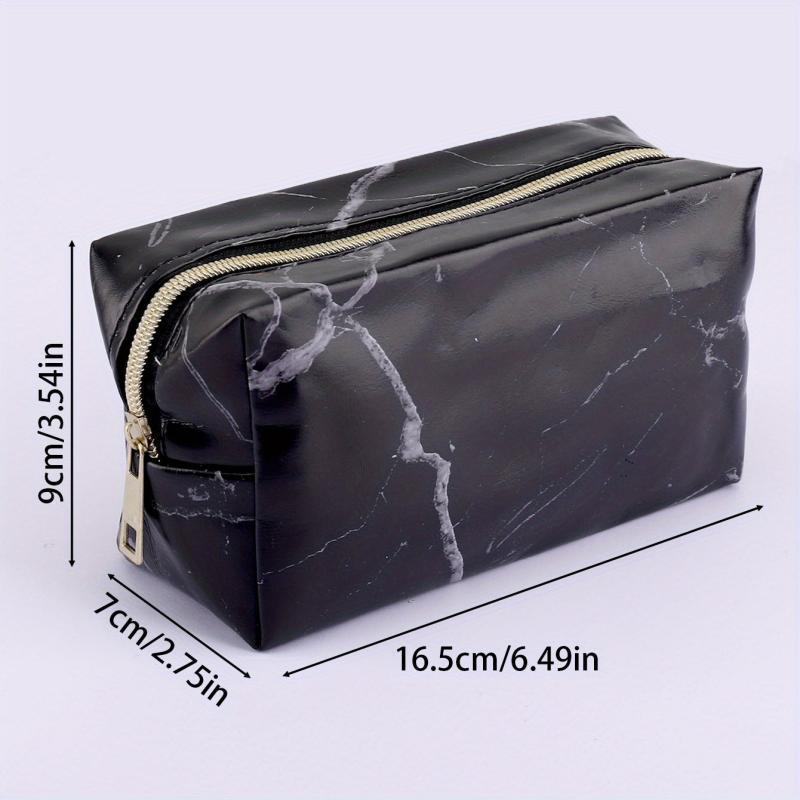 Marble Texture Student Pen Case Large Capacity Pencil Case
