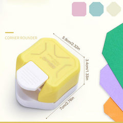 Portable Hole Puncher 3in1 Corner Cutter
