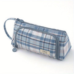 Triangle Window Pencil Case Large Capacity Pen Stationery Box For Students