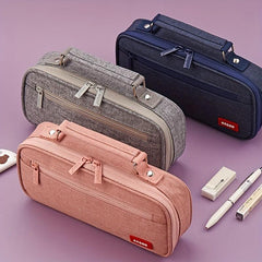 Large Capacity Pencil Case School Supplies Office Desk Storage Bag Students Pen
