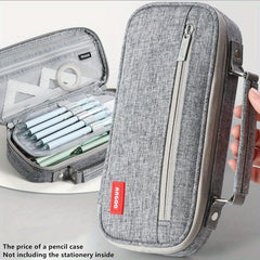 Large Capacity Pencil Case School Supplies Office Desk Storage Bag Students Pen
