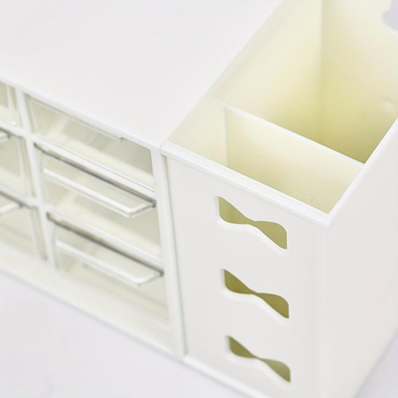 6 Compartment Desktop Storage Box Single