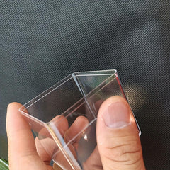 Acrylic Storage Box for Office Supplies with Cover