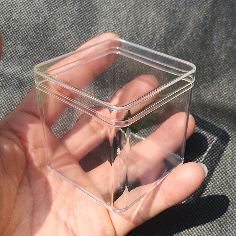 Acrylic Storage Box for Office Supplies with Cover