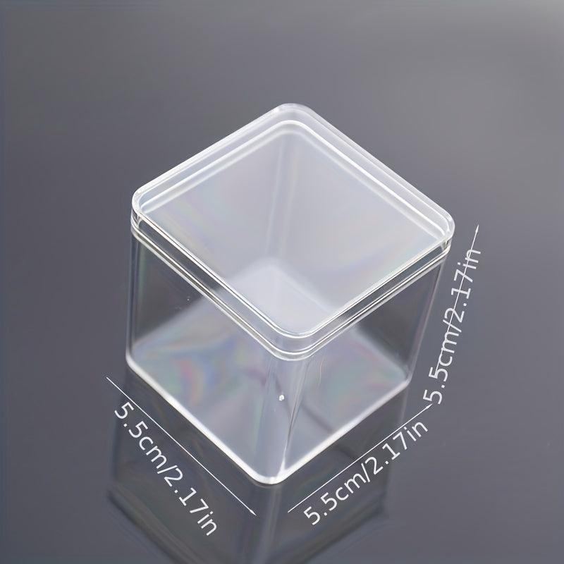 Acrylic Storage Box for Office Supplies with Cover
