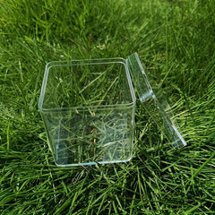 Acrylic Storage Box for Office Supplies with Cover