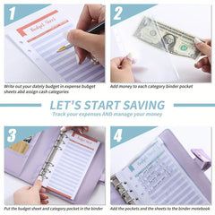 Budget Binder Saving Challenge Cash Stuffing Budgeting Plan