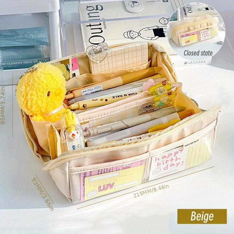 Large Capacity Stationery Bag for Office School Youth Men Women