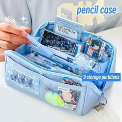 Large Capacity Stationery Bag for Office School Youth Men Women