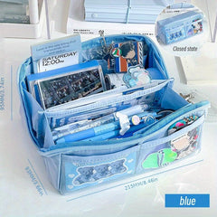 Large Capacity Stationery Bag for Office School Youth Men Women