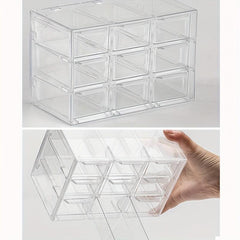 Heart Shaped Mini Storage Cabinet for Stationery and Jewelry