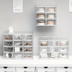 Heart Shaped Mini Storage Cabinet for Stationery and Jewelry